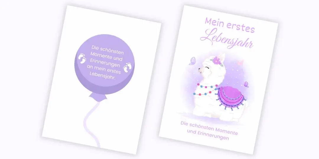 Babytagebuch für das erste Jahr