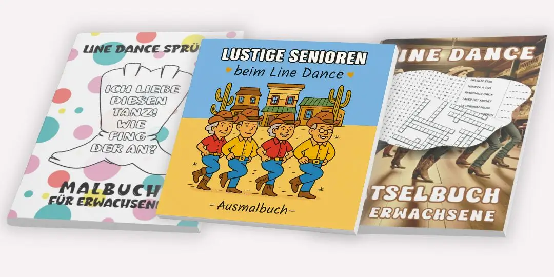 Line Dance Bücher Line Dance Beschäftigungsbücher